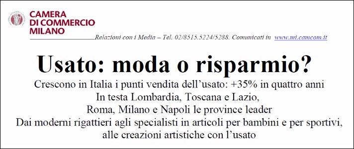 rapporto usato 2008