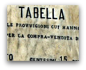 tabella provvigioni